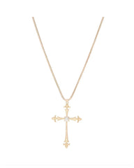 Eternal Cross Pendant Necklace