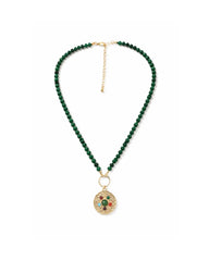 Viridian Beaded Necklace