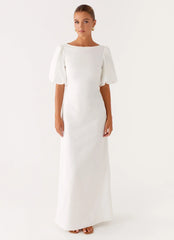 Judy Maxi Dress - White