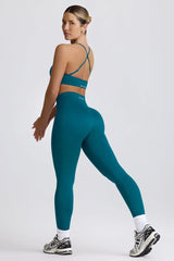 Super Sculpt Seamless Leggings in Teal