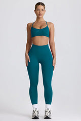 Super Sculpt Seamless Leggings in Teal