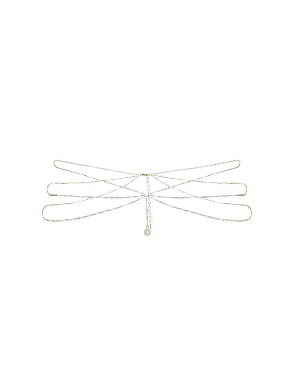 Drop Pearl Belly Chain